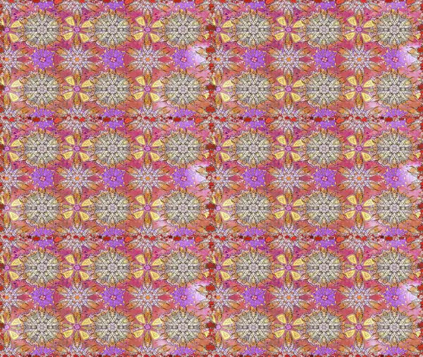 Çiçekler suluboya seamless modeli. Raster şık kumaş deseni.