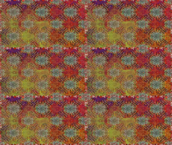 Raster illüstrasyonu. Kahverengi ve nötr renklerde. 3D çiçekler, pürüzsüz.