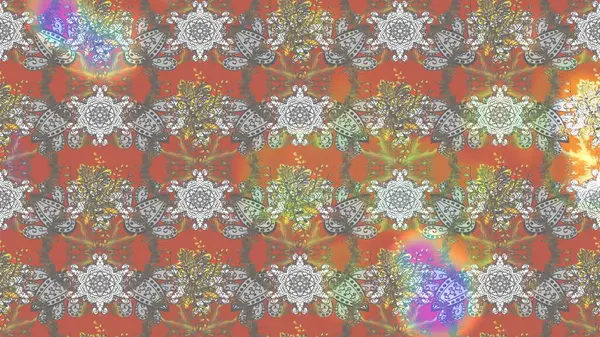 Gri, nötr ve bej renkli çiçekler. Nazik romantik baskı. Raster güzel bir çiçek deseni çizmiş. Tatil havası. Bahar mevsimi.