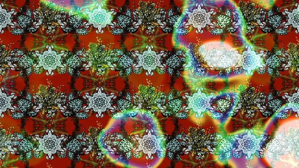 Sevgililer günü ve tebrik kartı konsepti için şık bir davetiye. Manzaralı çiçek deseni. Çiçek kompozisyonu, el boyası, hassas şablon. Üst görünüm, yumuşak kahverengi, yeşil ve nötr renk.