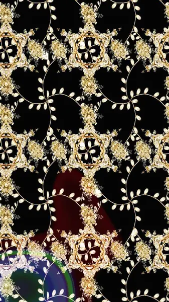 Çiçekli karalama şeklinde Raster çiçek deseni. Nazik, narin çiçek arkaplanı. Siyah, bej ve kahverengi renkte çiçekler.