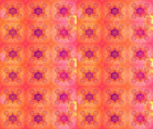 Halk tarzı. Moda baskıları için zarif bir şablon. Renkli çiçekleri ve turuncu yaprakları olan harika bir çiçek deseni. Modern çiçek arkaplanı.