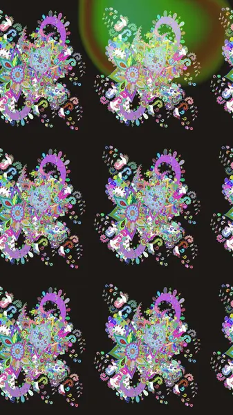 Eski model. Moda baskısı. Suluboya çizim kalıbı. Çiçeğin suluboya çizimlerinin mükemmel deseni. Dekorasyon ve tasarım için güzel desen.