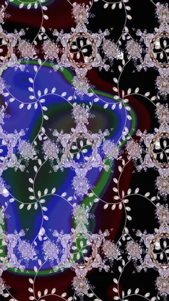 Robot resim. Küçük çiçekte güzel bir desen. Moda baskıları için zarif bir şablon. Motley illüstrasyonu. Küçük renkli çiçekler. Çiçekli yaz çiçekleri.