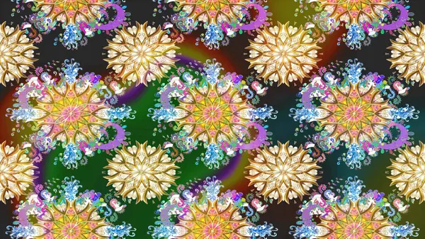 Güzel suluboya çiçek buketi pürüzsüz desen.