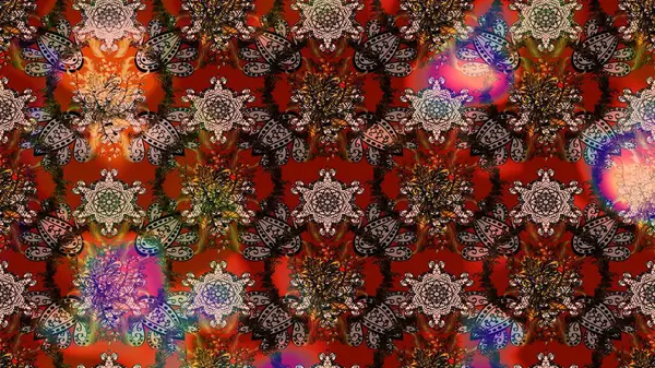 Tropik çiçekler. Gömlek, arka plan modelini çiz. Kahverengi, kırmızı ve siyah renkte çiçekler.