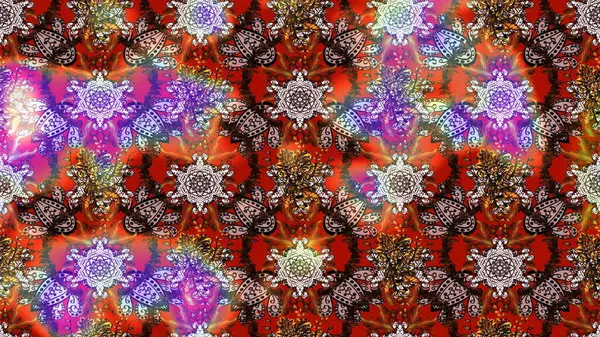 Raster. Kahverengi, nötr ve kırmızı renkte güzel çiçekli eskiz deseni, suluboya çiçek deseni, duvar kağıdı, kart veya kumaş için fayanslı.