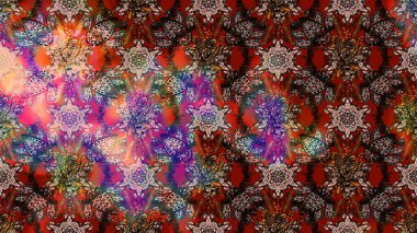 Karalama elementleri. Çizim çiçek deseni duvar kağıdı, web sitesi arka planı, ambalaj kağıdı, davetiye, broşür, afiş veya web sitesi için kullanılabilir. El çizimi Raster illüstrasyonu.