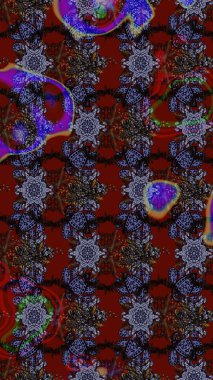 Raster Güzel kumaş deseni. Çiçek arkaplan ile soyut zarafet çizim deseni.