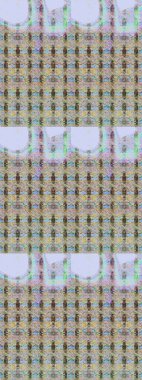 Çiçek ve yapraklı çiçek deseni. Küçük çiçekli şirin bir desen. Raster illüstrasyonu.