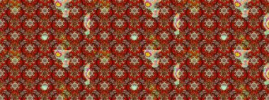 Güzel çiçek deseni. Renkli Bahar Teması eskiz kalıbı. Kahverengi, kırmızı ve bej renkli çiçekler. Düz Çiçek Elementleri Tasarımı.