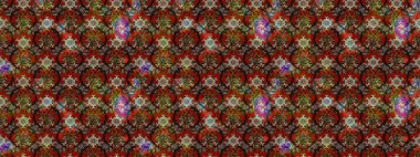 Eskiz arkaplan modeli. Suluboya, elle çizilmiş. Kahverengi, kırmızı ve bej renkli yapraklı yabani çiçekler. Raster illüstrasyonu.