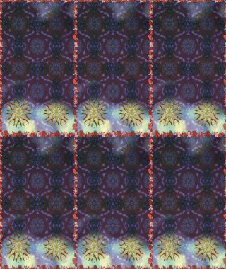 Tekrar eden çiçek arkaplanı, zarif gri ve kahverengi çiçek duvar kağıdı. Çiçek desenleri gri ve kahverengi renklerde, el yapımı papatyalar, papatyalar.