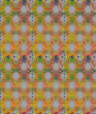 Çiçekli el, pürüzsüz desen çizmiş. Modern gelişim, gri ve kahverengi raster arka plan duvar kağıdı çizimi, klasik çizgiler, desenli desenli çiçekler, çiçekli süsler..