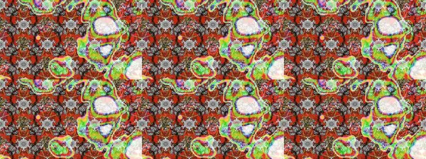 Raster Güzel kumaş deseni. Çiçek arkaplan ile soyut zarafet çizim deseni.