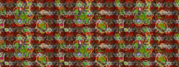 Raster illüstrasyonu. Çiçekler kahverengi, kırmızı ve gri renklerde. Çizim çiçek deseni duvar kağıdı için kullanılabilir.