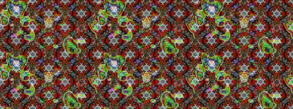 Raster. Renkli Bahar Teması eskiz kalıbı. Düz Çiçek Elementleri Tasarımı.