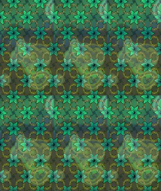 Renkli Bahar Teması eskiz kalıbı. Düz Çiçek Elementleri Tasarımı. Yeşil renkte zarif çiçek buketi suluboya. Raster illüstrasyonu.