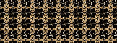 Düz Çiçek Elementleri Tasarımı. Eskiz klasiği. Renkli Bahar Teması eskiz kalıbı. Raster Şirin kumaş deseni.