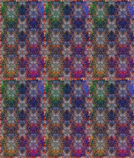 El çizimi. Raster illüstrasyonu. Güzel kumaş deseni. Çiçekler, dallar, otlar ve çiçekler.