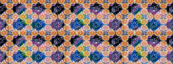 Düz Çiçek Elementleri Tasarımı. Raster illüstrasyonundaki çiçek desenli çizim. Mavi renkli çiçekler. Renkli Yaz Teması çizim şablonu.