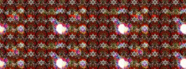 Raster illüstrasyonundaki çiçek desenli çizim. Çiçekler kahverengi, kırmızı ve gri renklerde.