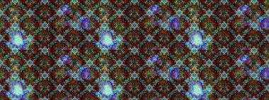 Çiçekler suluboya tarzında mavi, kahverengi ve kırmızı renklerde. Raster illüstrasyonunda çiçek deseni çizimi.