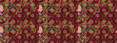 Yumuşak, bahar çiçekli arka plan. Kahverengi, kırmızı ve pembe renklerde çiçekler. Raster çiçek desenli ve çiçekli..