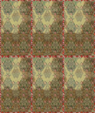 Sevgililer günü ve tebrik kartı konsepti için şık bir davetiye. Manzaralı çiçek deseni. Çiçek kompozisyonu, el boyası, hassas şablon. Üst görünüm, yumuşak nötr ve kahverengi renk.