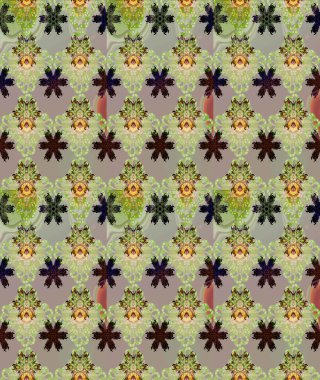 Gömlek, arka plan modelini çiz. Gri ve nötr renkte çiçekler. Tropik çiçekler.