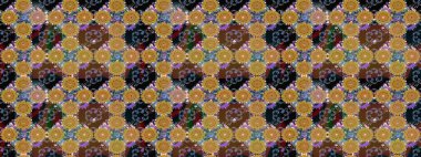 Çizim çiçek deseni duvar kağıdı, web sitesi arka planı, ambalaj kağıdı, davetiye, broşür, afiş veya web sitesi için kullanılabilir. Parlak elementlerin. El çizimi Raster illüstrasyonu.