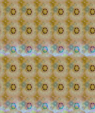 Bej renkli çiçekler. Hediye ambalaj kağıdı, tebrik kartları, posterler ve pankart tasarımı. Raster düz çiçek çizim deseni.