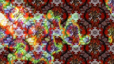 Kahverengi, nötr ve kırmızı renkte çiçekler. Gömlek baskısı için çiçek boyası. Çiçek eskiz kalıbı geçmişi.