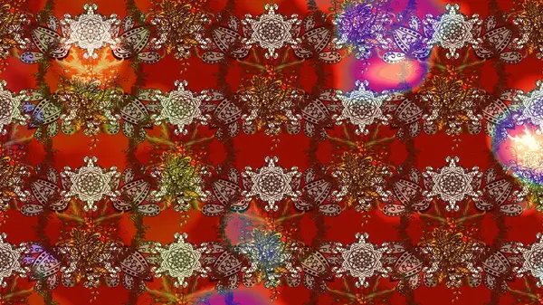 Raster illüstrasyonu. Renkli Bahar Teması eskiz kalıbı. Düz Çiçek Elementleri Tasarımı. Kırmızı, kahverengi ve bej renkli çiçek buketi suluboya.