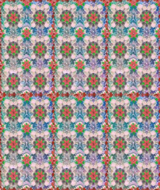 El çizimi, soyut ve süslü elementler. Tarafsız ve gri renkler. Yaz çiçekleri teması. Suluboya resim taklit Raster çizimi. Klasik çiçekler..