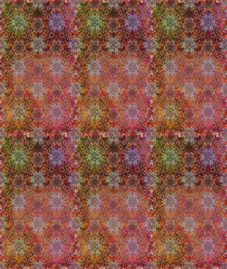 Bahar çiçekli, dikişsiz, sevimli çiçek deseni. Raster illüstrasyonu. Güzel kumaş deseni.