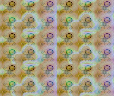 Raster illüstrasyonu. Küçük çiçekteki sevimli çiçek deseni. Güzel karalamalı çiçek desenli çizim. Güzel kumaş deseni.