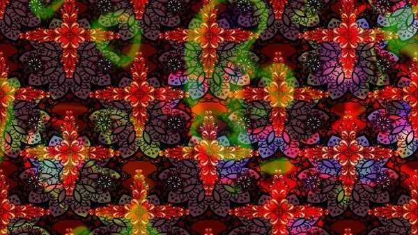 Nazikçe, güzel çiçek arkaplanı. Çiçekli karalama şeklinde Raster çiçek deseni. Kahverengi renkte çiçekler.