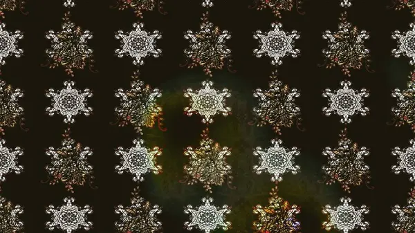 Düz Çiçek Elementleri Tasarımı. Raster illüstrasyonu. Renkli Bahar Teması eskiz kalıbı. Şirin çiçek elementleri. Çizim deseni Modaya uygun kumaş deseni.