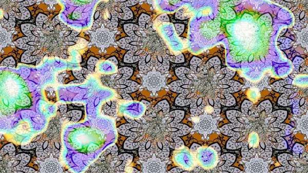 Güzel suluboya yaz çiçekleri deseni..