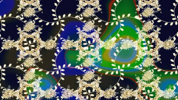 Raster güzel bir çiçek deseni çizmiş. Tatil havası. Nazik romantik baskı. Bahar mevsimi.