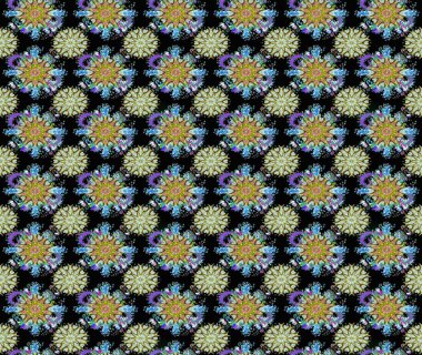 Botanik çizim kalıbı. Organik elementler. Suluboya etkisi. Raster deseni.