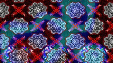 Manzaralı çiçek deseni. Sevgililer günü ve tebrik kartı konsepti için şık bir davetiye. Çiçek kompozisyonu, el boyası, hassas şablon. Üst görünüm, yumuşak mavi renk biçimi.