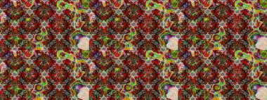 Güzel karalamalı çiçek desenli çizim. Raster illüstrasyonu. Güzel kumaş deseni. Küçük çiçekte sevimli çiçek deseni var..