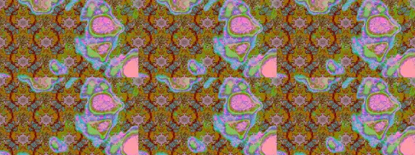 Renkli Bahar Teması eskiz kalıbı. Düz Çiçek Elementleri Tasarımı. Raster..