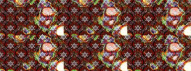 Doodle tarzı. Renkli kahverengi, kırmızı ve siyah çizim kalıpları. Elle çizilmiş sonbahar çiçeği deseni. Tekstil ve kapak tasarımı için mükemmel. Kahverengi, kırmızı ve siyah renkte çiçekler.