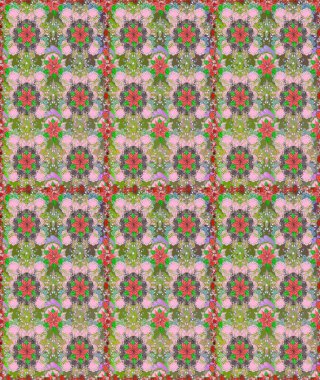 Güzel kumaş deseni. Düz Çiçek Elementleri Tasarımı. Raster Illustrasyon 'da moda olmayan çiçek deseni. Renkli Yaz Temalı Kusursuz Arkaplan.