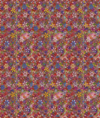 Sevimli, pürüzsüz desenli, küçük çiçekli, klasik tarzda. Moda arka planında parlak buketler. Raster illüstrasyonu. Kumaş, duvar kâğıdı ve kağıda yazdırmak için gelişen arkaplan.