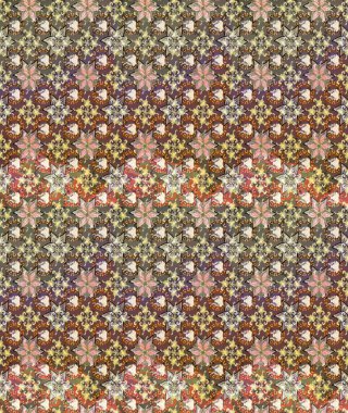 Düz Çiçek Elementleri Tasarımı. Renkli Bahar Teması eskiz kalıbı. Raster..