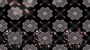 Raster illüstrasyonu. Küçük çiçekteki sevimli çiçek deseni. Çizim.